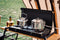 Fire-Maple Antarcti Stainless Steel Kettle and Pot Set 1.0L Camping Kettle and 1.0L Cooking Pot Stovetop Tea and Coffee Pots for Openfire Camping Cookware Portable for Bushcraft Fishing Backpacking