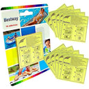 Bestway Heavy Duty Repair Patch, Swimming Pool Patch Repair Kit, Pool Puncture Repair Patch, 10 Patches, Multicolor,62068