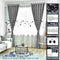 Lwiiom Double Curtain Rods with Aluminum Bouquet Brackets and Round Finials,Matte White Curtain Rods for Windows 72 to 144 inch,1-Inches Front and 5/8 Inches Back Double Window Drapery Rod for