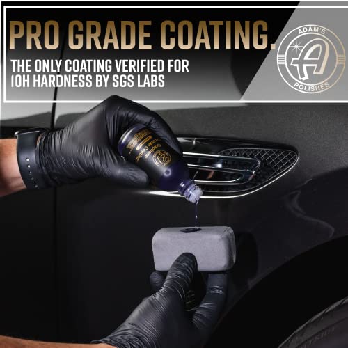 Adam's Polishes Advanced Graphene Ceramic Coating - 10H Graphene Coating for Auto Detailing, 9+ Years of Car Protection & Patented UV Technology, Apply After Car Wash & Paint Correction