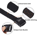 Ayaport Lashing Straps with Buckles Adjustable Cam Buckle Tie Down Cinch Strap for Packing Black 4 Pack (0.75'' x 48'')