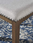 Signature Design by Ashley Dining Room Chair, Wood, Beige