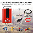 GASLAND Gas Hot Water Heater Portable Pump LPG Caravan Camping Hose Fittings RV