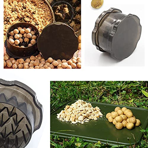 Portable Boilies Carp Bait Crusher Boilie Bait Grinder Box Fishing Tackle Grinder Fishing Lure Feeding Tool Equipment Accessories