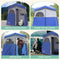 KingCamp Outdoor Privacy Double Shower Tents Dressing Room Portable Shelter Picnic Fishing Bathroom Rain Shelter with Window for Hiking and Beach