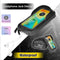 Bike Frame Tube Bag with Touchable Phone Holder - Bicycle Waterproof Two Sides Twins Handlebar Front Bag with Large Capacity Pouch Storage with Cell Phone Mount for Galaxy Phone and iPhone Below 7.2”