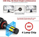 H7 Car LED Headlight 200W 20000LM Globe Bulbs Kit 6500K Xenon White Beam Lamp