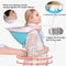 Portable Foldable Shampoo Basin, Self-Service Hair Washing Basin for Elderly, Pregnant Women, Patient, Disabled People