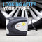 RING RAC610 12V Analog Tire Compressor, Inflates Fully deflated car tire in 4.5 Minutes