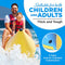 5 Person Recreational Inflatable Banana Boat with Storage Bag, Foot Pump, and Repair Kit, with Reinforced Seats and Foot Areas