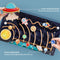 Solar System Model Board with 9 Planets Spaceship Rocket Module Space Educational Solar System Toy Early Learning Wooden Solar System Model Outer Space Toy for Kids Toddlers Gift Storytelling