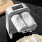 6Pcs 2 Mode Dumpling Maker Machine Automatic Dumpling Maker Household Dumpling Maker Press Reusable Electric Dumpling Machine with Spoon Brush Dumpling Making Tool with 2 Cutters for Kitchen Home