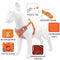 New Reflective Dog Harness for Small Dogs,Soft Suede Puppy Harness and Leash Set,Escape Proof Small Dog and Cat Harness,Step-in Dog Vest Harness for Extra Small,Medium Dogs,Breathable Dog Rope