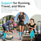 Zensah Compression Leg Sleeves - Helps Shin Splints, Leg Sleeves for Running (Small/Medium, Topography)