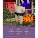 Inflatable Sumo Costume, 1.5M Height Lightweight Blow Up Funny Costumes Fancy Outfit for Adult Kids Gift, Suit Water-resistant Party Dress Halloween Cosplay