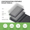 WERCHTAY Foldable Solar Panel 40w Portable Solar Charger with DC Output and QC2.0/3.0/PD USB and Type C Compatible with Phones, Tablets, and Power Stations, IP67 Waterproof for Camping, Climbing