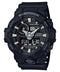 G-SHOCK GA700-1B Mens Black Analog/Digital Watch with Black Band