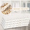 FYY 4 Pack Disposable Plastic Tablecloths, 54" X 108" Plastic Tablecloths for Indoor or Outdoor Tables Parties Christmas Picnic Birthdays and Weddings