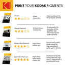 Kodak 280GSM 50 Sheets Ultra Premium 280gsm Glossy A4 Photo Paper, (5740-086)