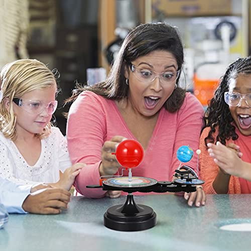 Hemobllo Sun Earth Moon Orbital Model Kids Solar System Model Astronomical Science Educational Kits