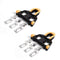 AIMALL Road SPD-SL Cleats Bike Cycle Bicycle Pedal SM-SH12 2 Degree Float Bicycle Cleats for Indoor & Outdoor Cycling