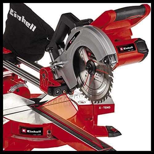 Einhell TE-SM 36/210 Li - Solo Power X-Change Cordless Sliding Mitre Saw - Supplied Without Battery & Charger