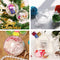 10 Pack Christmas Ornaments Ball Clear Plastic Fillable DIY Craft Ball Ornament 70mm/2.75in Xmas Tree Decoration Transparent Balls for New Years Wedding Home Decor Storage