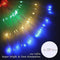 QOCNAM Solar Garden Lights, 4Pack 120LED Christmas Lights, Waterproof Fireworks Solar Fairy Lights with Timer, 8 Modes Decorative Landscape Solar Lights Outdoor for Garden Pathway Lawn(Colorful)