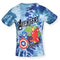 Marvel Boy's 3-Pack Avengers Assemble Short Sleeve Graphic Tee Shirt Set, Tie Dye Blue/Red/Green, Size 4