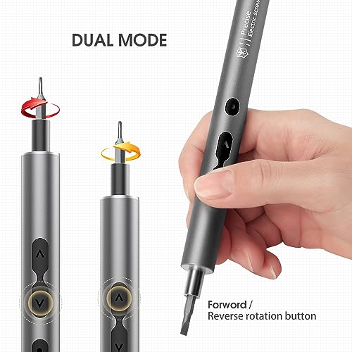 ZZR SEVEN Screwdriver Set, Electric Screwdriver, Precision Screwdriver Set, Repair Tools with USB Charge, Fix Phone Laptop Toys Watch Camera (51 in 1 882038)