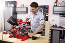 Einhell 4300875 Drag, Crosscut and Mitre Saw TE-SM 254 Dual (2100 W, Drag Function, Laser, Angle Adjustment with Quick-Adjust Facility, Spindle Lock, Clamping Device, Incl Carbide Saw Blade)