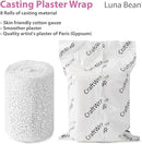 (Pack of 8) - Craft Wrap (TM) Plaster Cloth Bandage for Hobby Craft Scenery Belly Cast - 10cm x 460cm (5yd) Gauze Roll (8 Pack)