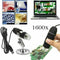 1600X Microscope 8LED Camera Magnifier Tool USB Digital