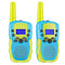 Gominimo 2 Pack Walkie Talkies for Kids with 40 Channels & LED Flashlight, LCD Screen and Key Lock Function, Blue and Green