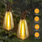 ZONGXFF Solar String Lights Solar Lights Outdoor Solar Party Lights Outdoor Waterproof-7.6M/25ft ST38 Shatterproof Tungsten Bulb20(+2), forWedding, Christmas、Balcony Party、Camping