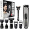 Braun All in One 7 MGK7320 Black Silver Trimmer 10-in-1 Hair Trimmer for Face, Hair, Body, Ears, Nose with AutoSense Technology, 8 Accessories