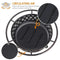 Yaheetech Fire Pit 36in Outdoor Wood Burning Fire Pits Wood Large Fire Bowl for Outside BBQ Bonfire Patio with Mesh Spark Screen, Poker and Rain Cover