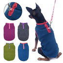 S Size Fuchsia Outdoor Pet Dog Puppy Winter Warm Fleece Jumper Vest Coat Jacket Apparel Clothes