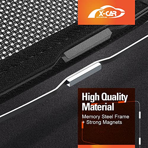 X-CAR Port Rear Window Sun Shade for MG HS 2018-2024 Magnetic Car Sun Blind Mesh