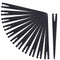 Mudder 90 Pieces Irrigation Drip Support Stakes for 1/4 Inch Pipe Universal Drip Tubing Hold Stakes Plastic Drip Hose Stakes for Irrigation, Greenhouse, Garden, Vegetable Flower Beds Herbs Growing