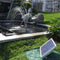 Noveden Solar Water Pond Water Fountain, 15W Solar Panel, Adjustable Flow, Efficient, Easy Setup and Maintenance, Versatile Garden Decor, 36 x 34cm