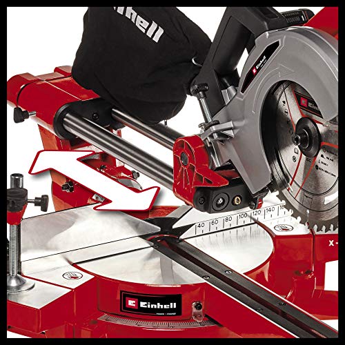 Einhell TE-SM 36/210 Li - Solo Power X-Change Cordless Sliding Mitre Saw - Supplied Without Battery & Charger