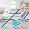 Wothfav Professional Window Squeegee Cleaner, 61" Telescopic Window Cleaning Equipment, 2 in 1 Window Squeegee with Extendable Cleaning Poles, Glass Cleaning Tools for Indoor/Outdoor