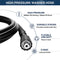 DERASL High Pressure Washer Hose, 25FT, 3300PSI, M22-14mm Female Thread on Both Sides, Torsion Resistant, Replaces Most Brands of Power Washer Hose