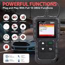 LAUNCH Creader 3001 OBD2 Scanner, Engine Fault Code Reader Mode 6 CAN Diagnostic Scan Tool for All OBDII Protocol Cars Since 1996, Lifetime Free Update