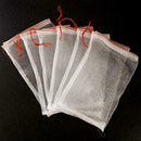 50pcs Agriculture Garden Fruit Vegetable Protection Exclusion Mesh Net Bags (15 * 25cm)