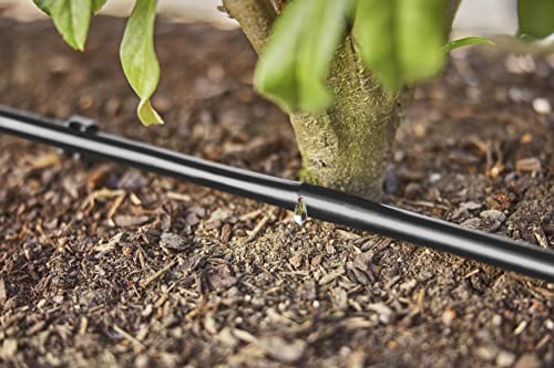 Gardena Micro-Drip-System Irrigation Line 1.6 l/h, above-ground and underground (50 m): Extension pipe for water-saving irrigation system, simple & flexible connection technology (13504-20)