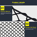 Universal Car Truck Seat Rear Cargo Nylon Net Pocket Storage Bag Luggage Organizer Hook Pouch Hammock