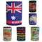 6X Australia Stubby Stubbie Holder Beer Bottle Tin Can Drink Alcohol Cooler Gift, Mixed Design