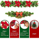 iDopick 16 Pieces Christmas Poinsettia Artificial Christmas Flowers Decorations Glittering with Clips for Xmas Wedding Party Tree Wreath Ornaments Glitter(Red)